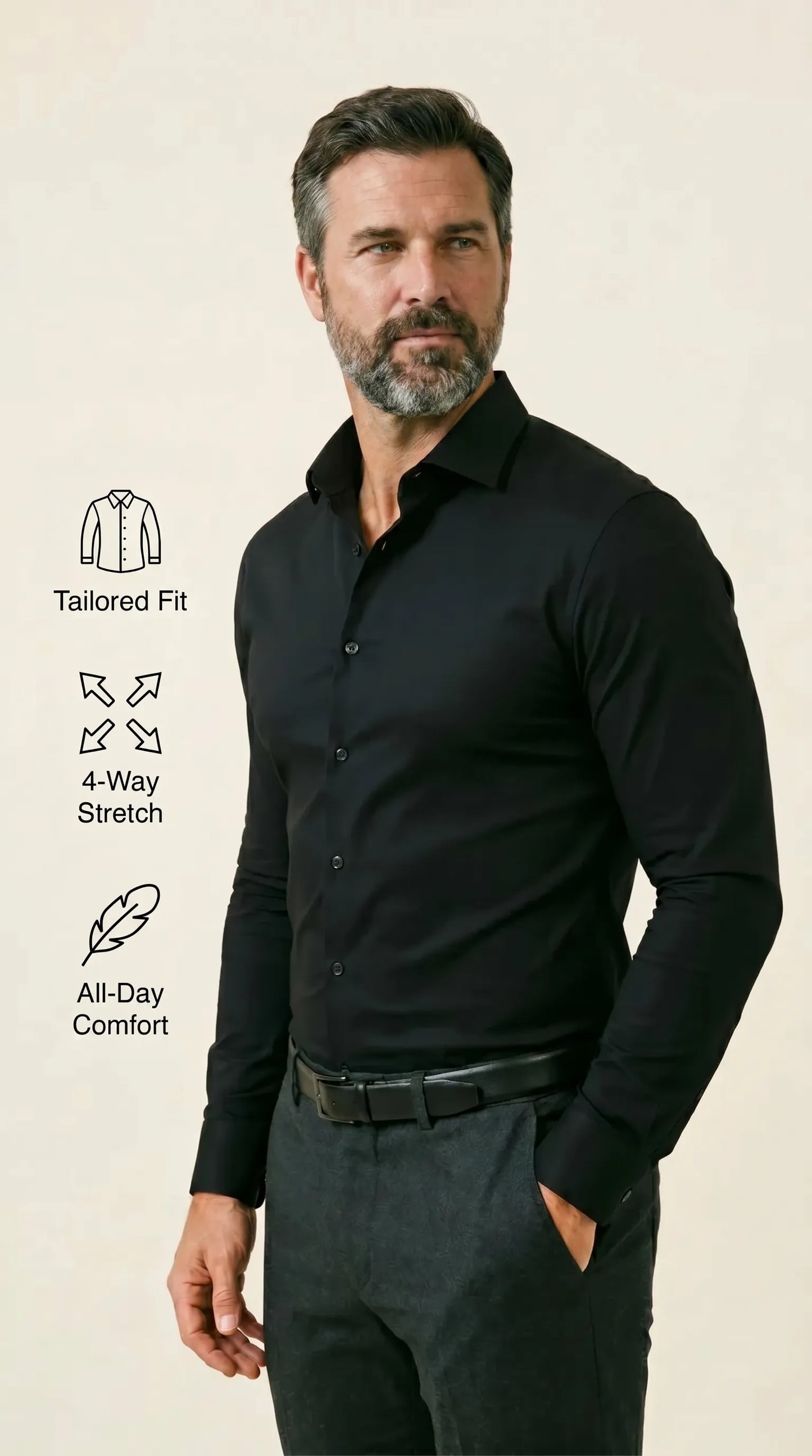TRUESHARP NON-IRON SHIRT